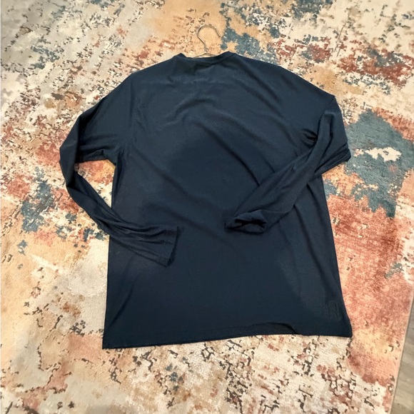 Vuori Indigo Blue Men's Long Sleeve Shirt Large - Picture 3 of 3